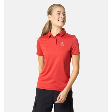 Odlo Sport-Leisure Polo Cardada (excellent moisture management) red Women